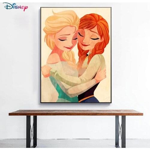 Disney Cartoon Diamond Painting Hand-painted Princess Full Diamond Diamond Embroidery Exquisite Interior Art Decoration 5D DIY