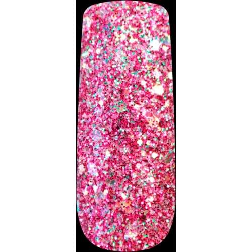 Nail Surface Ornamentation Glitter Powder Colored Sequins Hexagonal Design Fine Powder Nail Art Glitter Dust Purple Pink DIY 275