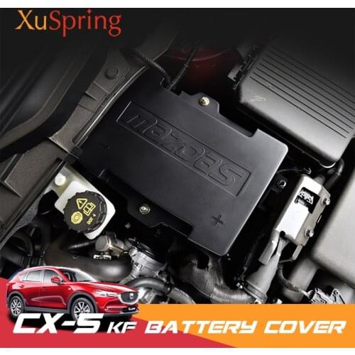 For Mazda CX-5 CX5 2017 2018 2019 2020 2021 KF Car Engine Bonnet Battery Protective Cover Case Styling