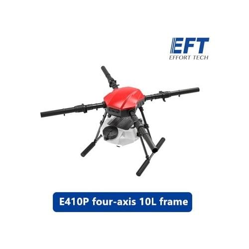 EFT E410P 4-axis 10L 10kg spray system plant protection machine four-axis drone folding frame Hobbywing X8 power system