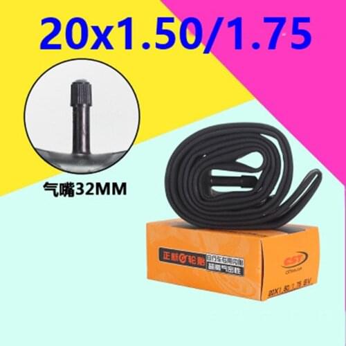 Good Quality 20x1.50/1.75 Inner Tube 20x1.50 Inner Camera 20x1.75 Inner Tire for Bike Bicycle Accessories