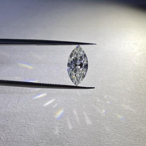 Small Size 1.5x3mm Marquise Cut DEF VVS Synthetic Moissanite Gemstones Per Bag Price