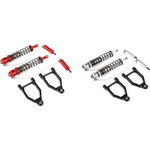 Metal Front Shock 10MM with Hydraulic Abdominal Cavity for 1/5 Hpi Rofun Baha Km Rovan Baja 5B Truck Toys Parts