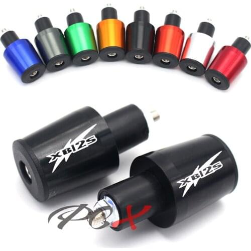 Motorcycle CNC 7/8'' 22MM Handlebar Grips Handle Bar Cap End Plugs For Buell XB12Ss XB12Scg 2009