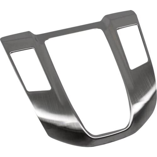 Fit for Honda 2017 2018 2019 CR-V CRV Gear Shift Knob Console Panel Cover Trim Stainless Steel
