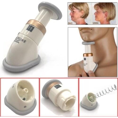 Portable Neckline Slimmer Neck Line Exerciser Jaw Thin Chin Massager Roller Face Massage Sculptor