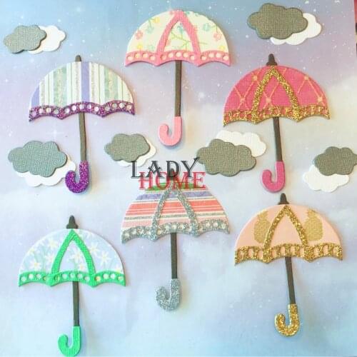 Beautiful Umbrella Craft Metal Cutting Dies Punch Mold Stencil for DIY Scrapbooking Paper Album Photo Cards Making New Cut Dies