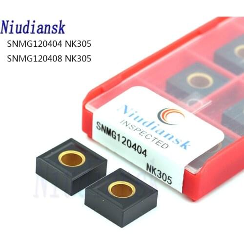 10pcs SNMG120404 NK305 SNMG120408 NK305 High Quality Turning Insert CNC Lathe Turning Tools Carbide Insert Special For Cast Iron