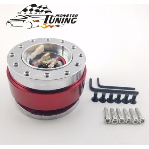 Tuning Monster Universal Car Auto Steering Wheel Quick Release Hub Adapter Snap Off Boss Kit Car Accessories