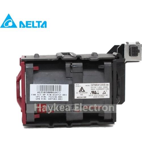 Cooling Fan for ProLiant DL360P DL360E G8 Fan Module 654752-002 654752-002 667882-001 697183-002 697183-001 GFM0412SS Fan