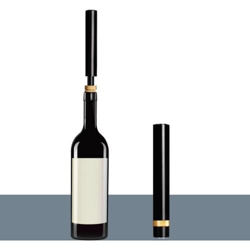 Stainless Steel Air Pump Wine Bottle Opener Pin Cork Remover Air Pressure CorkscrewSafe Portable Kitchen Tools Bar Accessories