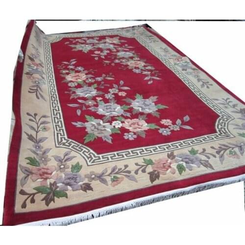 Xinjiang Hetian manual pure wool carpet in the living room bedroom hall Y-ZI4 NEW