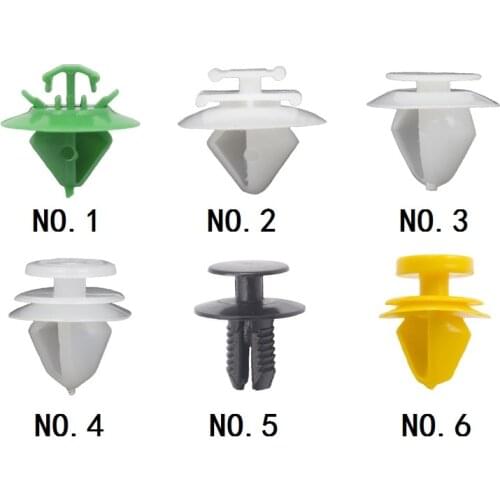 30Pcs Door Trim Clips Panel Mounting Clips For New Elysee Auto Bumper Interior Panel Fastener Clip Fit For Citroen Peugeot