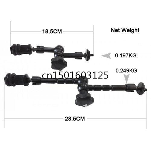 2in1 Hot sale 7 inch Magic Arm + 11 inch Articulating Magic Arm for Mounting LCD Monitor LED Light Camera With tracking number