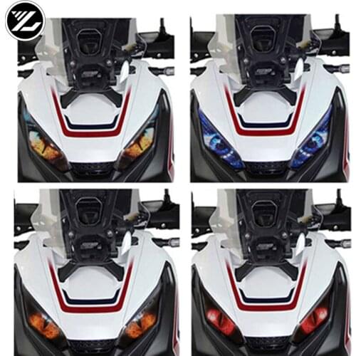 Motorcycle Accessories Headlight Protection Sticker Front Fairing Headlight Guard Sticker for Honda X-ADV 750 2017 2018