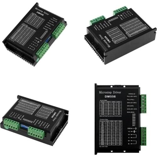 1pc Digital Stepper Motor Driver DM556 Nema 23 Nema 34 42/57/86 5A DC36V Stepping Motor Engraving Machine AXYB