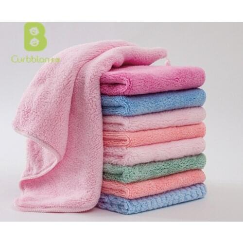 Curbblan Hand Towel Highly Absorbent Bathroom Towels Child Boy Girl For Home 30x30cm 3pcs Household Cleaning Towel Kitchen Tools