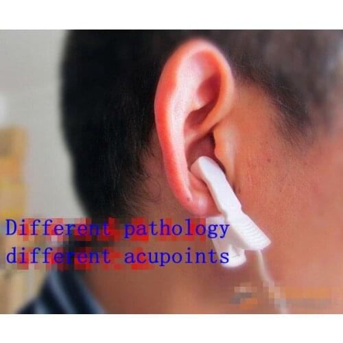 DHL freeshipping 200pcs/lot DC3.5MM Ear clip electrode connect wire/cable for therapy machine ,tens machine ,slimming massager