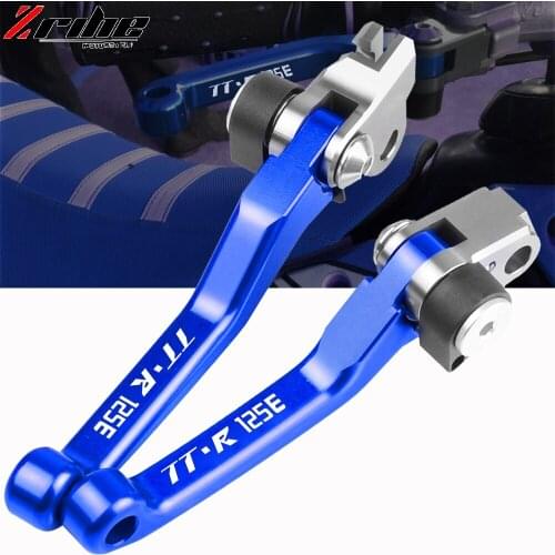 For Yamaha TTR125E TTR 125E TTR 125 E 1998 1999 2000 2001-2008 CNC Foldable Brake Clutch Lever Dirt Pit Bike Brake Clutch Levers