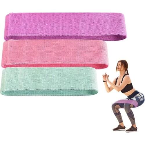 Elastic Yoga Resistance Thigh Bands Hip Legs Butt Stretch Band Anti Slip Fitness Bands Bodybulding Exercise Workout Equipment