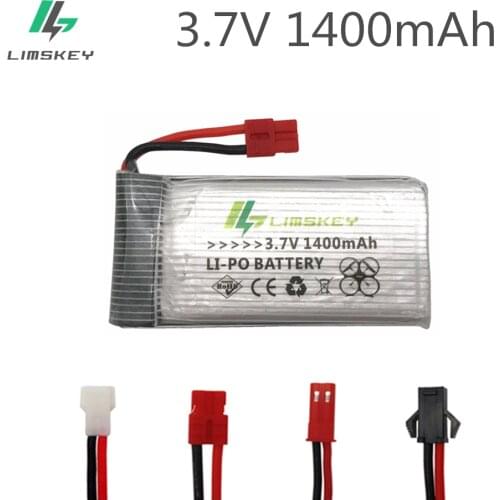 3.7v 1400mAh lipo Battery for SYMA X5 X5C X5S X5SC X5SH X5SW X5UW HQ898B HQ859B H11D H11C M18 H5P T64 T04 battery