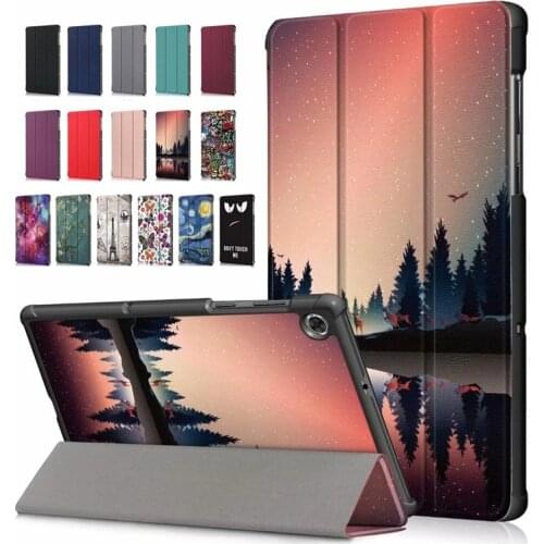For Lenovo Tab M10 FHD Plus Case TB-X606F X606X 10.3'' Magnetic Folding Smart Cover Funda Para Tablet for Lenovo Tab M10 Plus