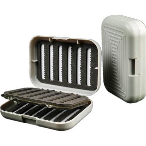 Maximumcatch Maxcatch Top Quality Plastic with Swing Leaf Foam Insert Fly Fishing Box