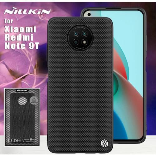 Nillkin Textured Case for Xiaomi Redmi Note 9T case back cover protective Nilkin nylon fiber TPU PC 360 cases