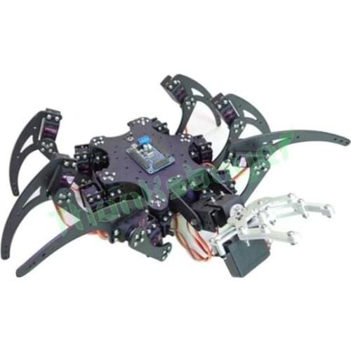 20DOF Aluminium Hexapod Robotic Spider Six Legs Robot Frame Kit with 20pcs MG996R Servo