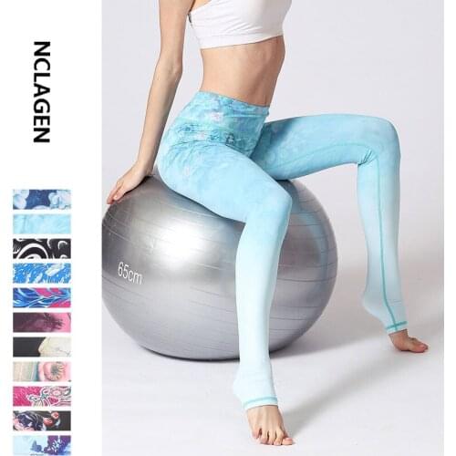 Sports Wear For Women Gym Yoga Leggings Fitness Pants High Waist Elastic Push Up Workout Trousers Squat Proof Tights NCLAGEN