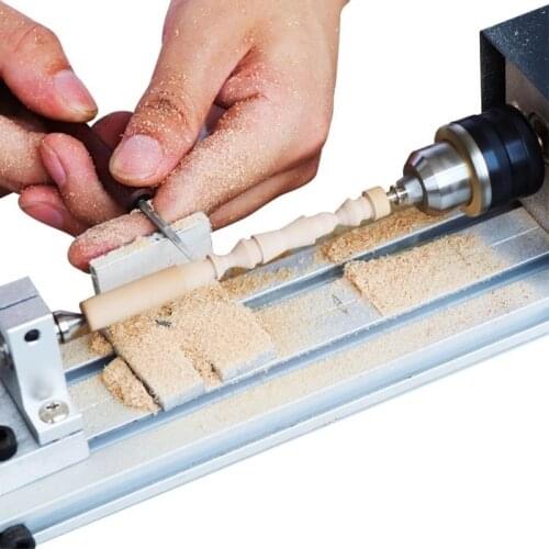Home woodworking lathe diy furniture woodworking mini engraving polishing beads processing advanced version