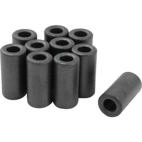 UXCELL 10 Pcs/lot 14x7x28.5mm Toroid Ferrite Cores Dark Gray for Power Transformers Chokes Inductors Ballasts