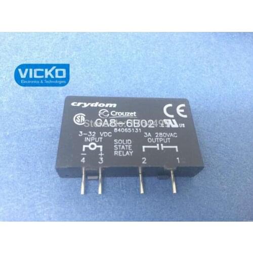 [VK] GA8-6B02 PCB SIP SSR 240VAC/3A 3-28VDC RN