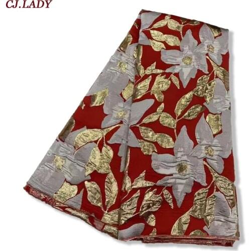 Jacquard Lace Fabric African Lace Fabric 2021 High Quality Lace Nigeria French Guinea Brocade Fabric for Wedding Dress in Party