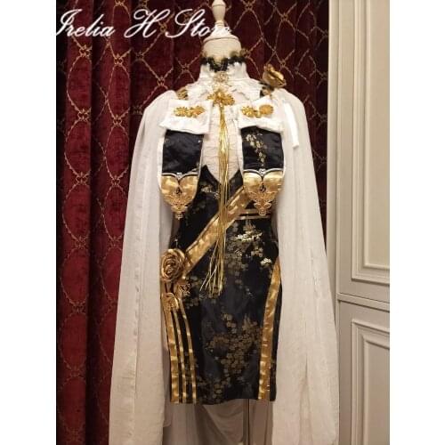 Custom made Sirius Azur Lane Cosplays Lunar HMS Sirius New years Cosplay costume cheongsam dress female