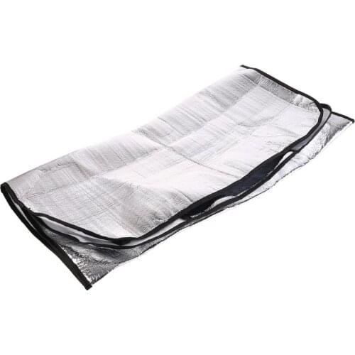 Windshield Cover Snow and Ice for Car Frost Guard Winter Protector Auto Foam 147X70CM Silver