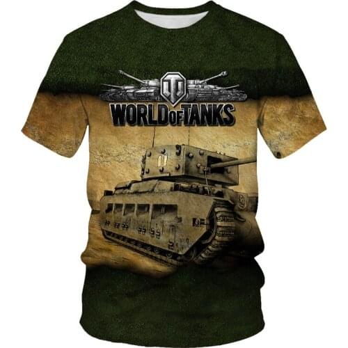 Mens T-shirt Game Screen Printing Harajuku Fashion O-neck Casual Street Trend Mens Short Sleeve T-shirt Oversized T-shirt