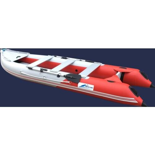 GTK420 Goethe Factory Direct Sale 3 Person Inflatable PVC Kayak