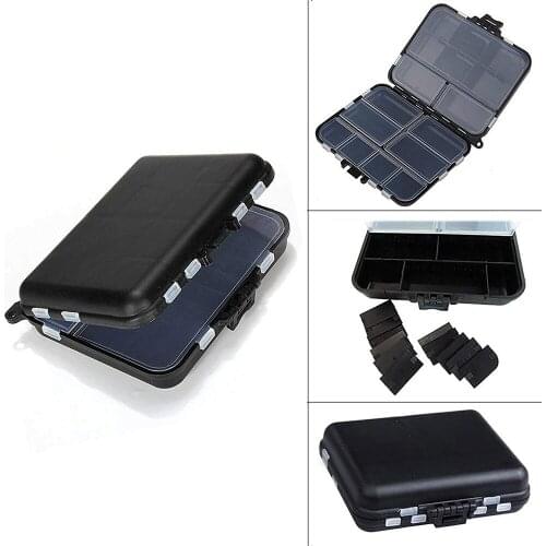 Hyaena 2Pcs fishing tackle box Waterproof fishing gear storage tackle box Size 11.5x9x3.5cm