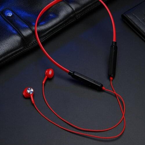 Magnetic Wireless Bluetooth 4.2 Earphones Neckband Stereo Sports Headset Handsfree Earbuds Headphones With Mic For All Phones