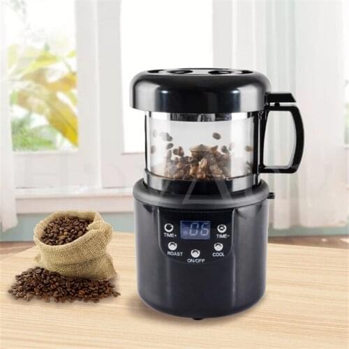 Coffee roasting machine home small automatic hot air sample roasting machine roasted bean machine peel tea machine automatic