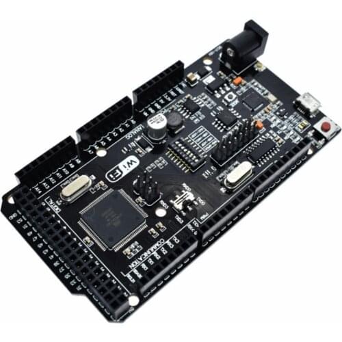 Mega2560+WiFi R3 ATmega2560+ESP8266 (32Mb Memory) USB-TTL CH340G Compatible For Arduino Mega NodeMCU WeMos ESP8266 Brand New