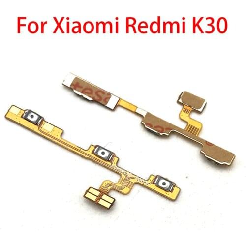 New Volume Button Power Switch On Off Button Flex Cable For Xiaomi Redmi K30 Part