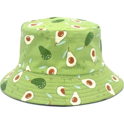 New Summer Bucket Hat Reversible Unisex Panama Women Print Sun Hat Men Outdoor Cotton Casual Fisherman Hats Caps M99