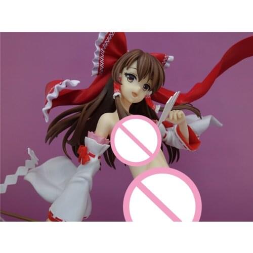 Touhou Project - Hakurei Reimu flat chested 1/4 anime girl figure resin figure