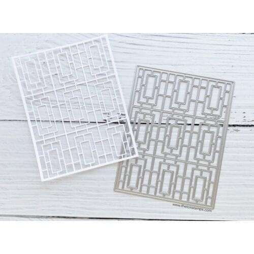 Background frame Metal Cutting dies card Scrapbooking Stencil Cut Die For DIY Card Crafts Handmade