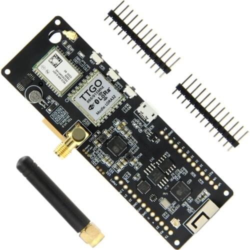 TTGO T-Beam V1.0 ESP32 433/868/915/923Mhz WiFi Bluetooth Module ESP32 GPS NEO-6M SMA 18650 Battery Holder for Arduino