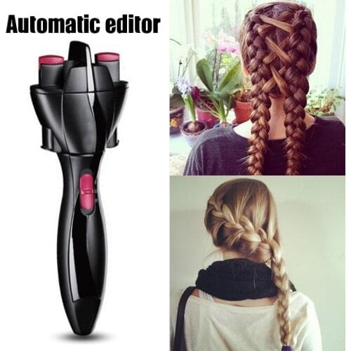 High Quality Automatic Hair Braider Hair Fast Styling Knotter Smart Electric Braid Machine Twist Braided Curling Tool