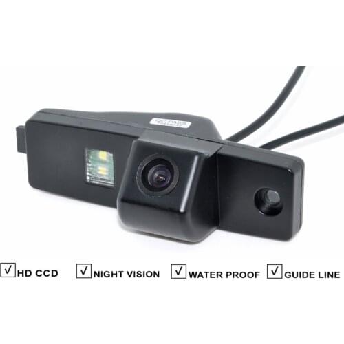 Car Reverse Rear View Camera For Toyota Highlander 2002-2012 Kluger Hiace Parking Backup Camera Guide Line Night Vision Water Pr