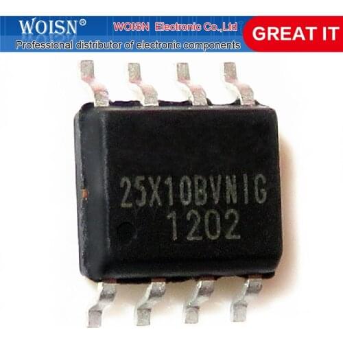 1pcs/lot W25X10BVSNIG 25X10BVNIG SOP-8 In Stock
